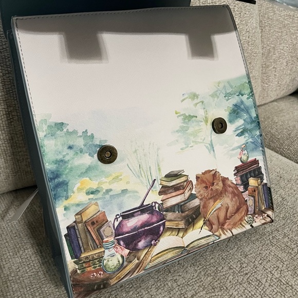 Loungefly Books A Million Exclusive Harry Potter Hermione Books Flowers … - Picture 6 of 10